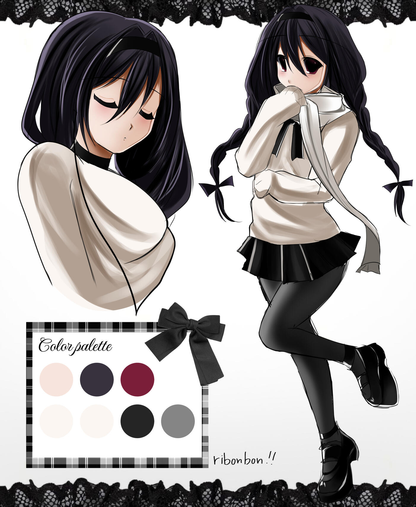 OC Reference Sheet Illustration